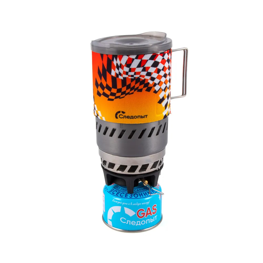 Газовая система приготовления пищи (Следопыт) Forza Turbo Boil (Mini, переходником, 0,36 кг)_4
