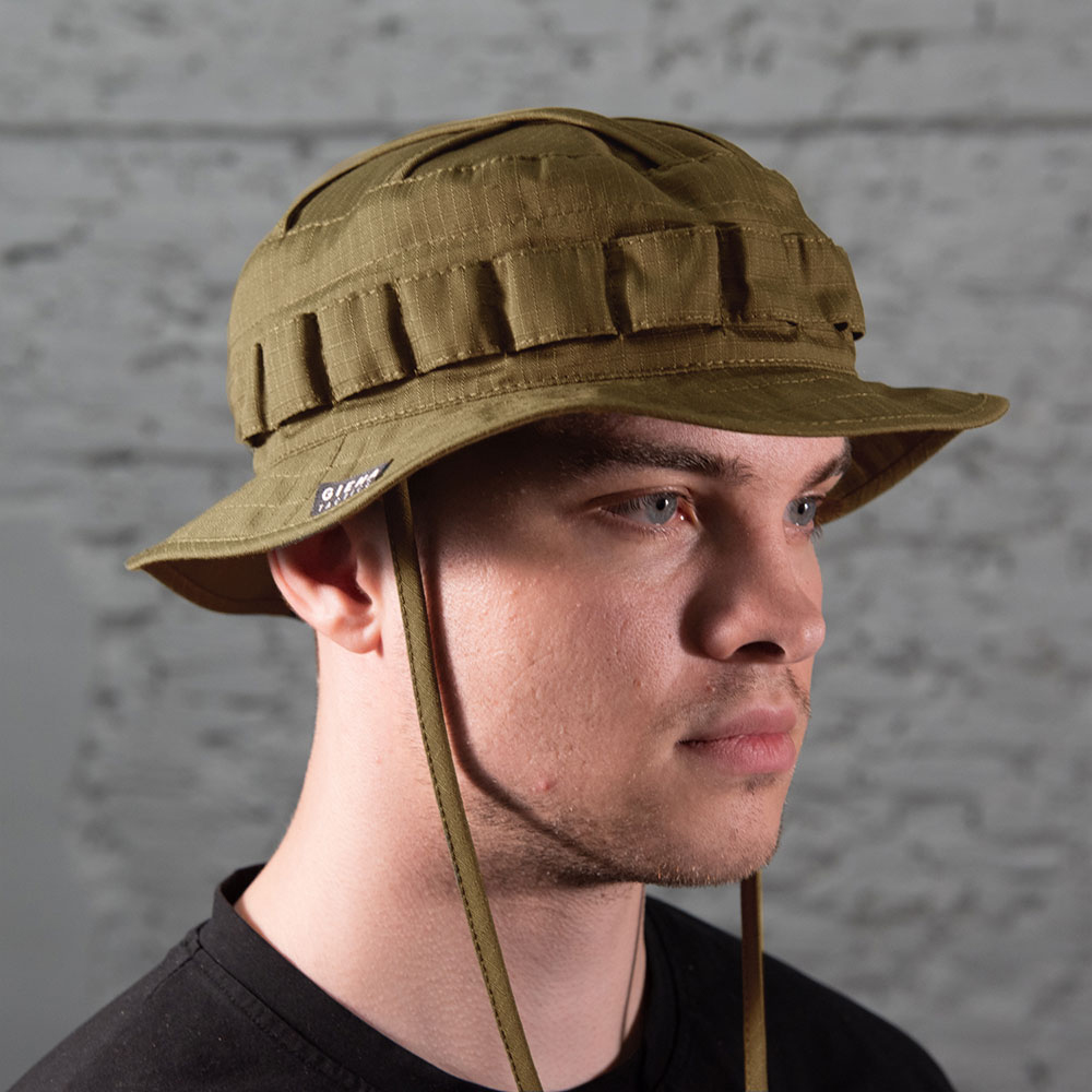 Панама (Giena Tactics) SAS Sniper (Укороченные поля, шлевки, Койот Браун)