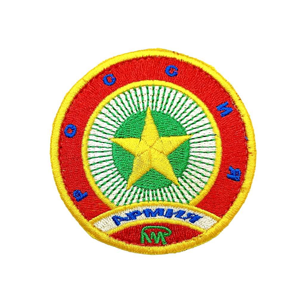 Нашивка Мазь звездочка (Вышивка, велкро)