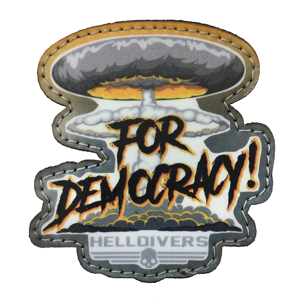 Нашивка Helldivers For democracy