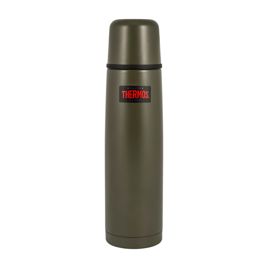 Термос (Thermos) FBB-1000 (серия FBB, 1 л., ТеплоХолод 2424, Олива, 0,52 кг)