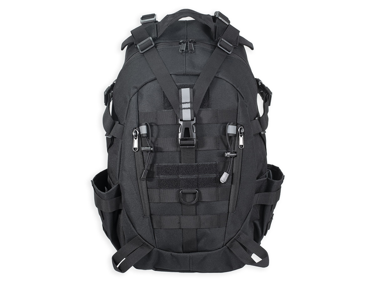 Рюкзак (ShotTime) городской Basic (Molle, 25 л, Полиэстер 900D, 51х31х15 см, Черный)3