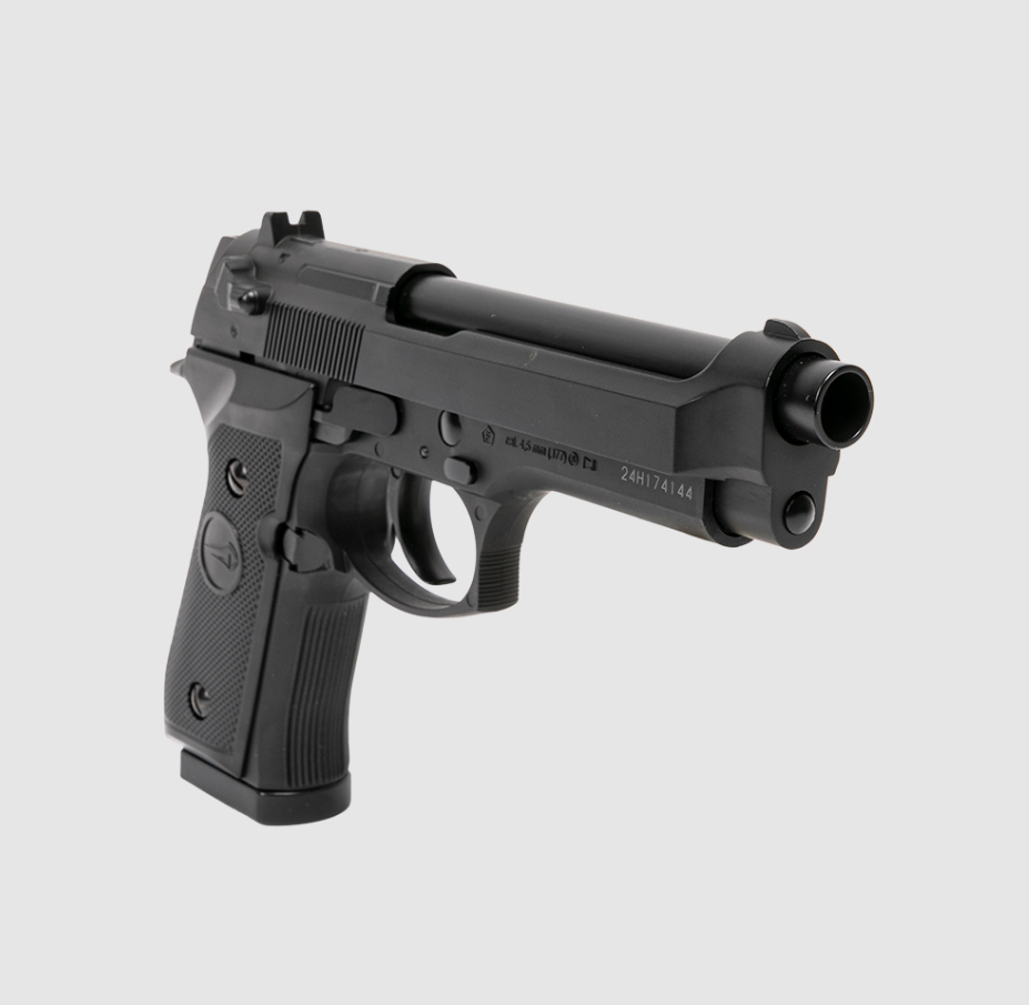 Пневматический пистолет (Borner) 92 (Beretta, Pellets, 4.5мм, Blowback)_5