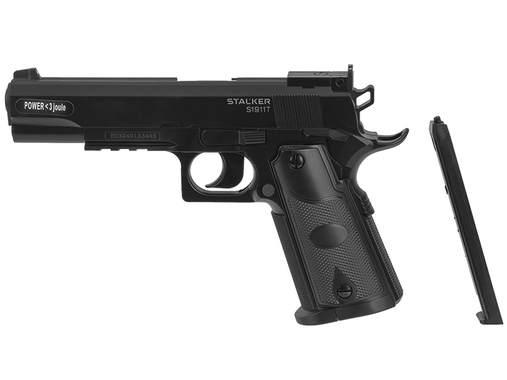 Пневматический пистолет (Stalker) Colt 1911 Hi-Capa (кал. 4.5мм, S1911T)_3