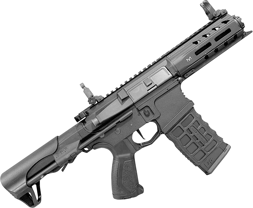 Пистолет-пулемёт (G&G) ARP556 V2S (Корпус нейлон, Mosfet, Weaver, Чёрный)