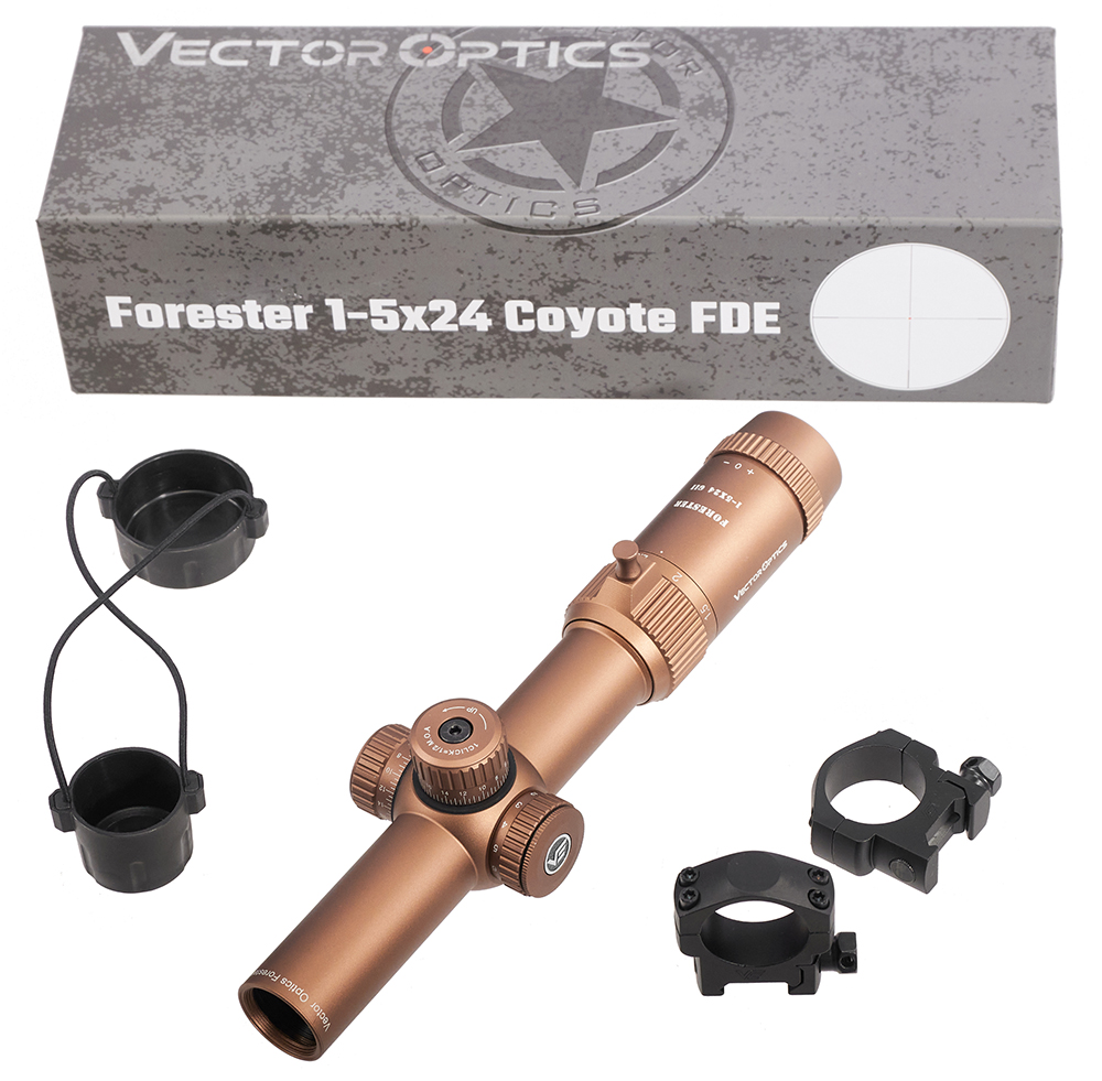 Прицел оптический (Vector Optics) FORESTER 1-5х24 GEN II (30 мм, SFP, VFD-2Травление, Подсветка)_5