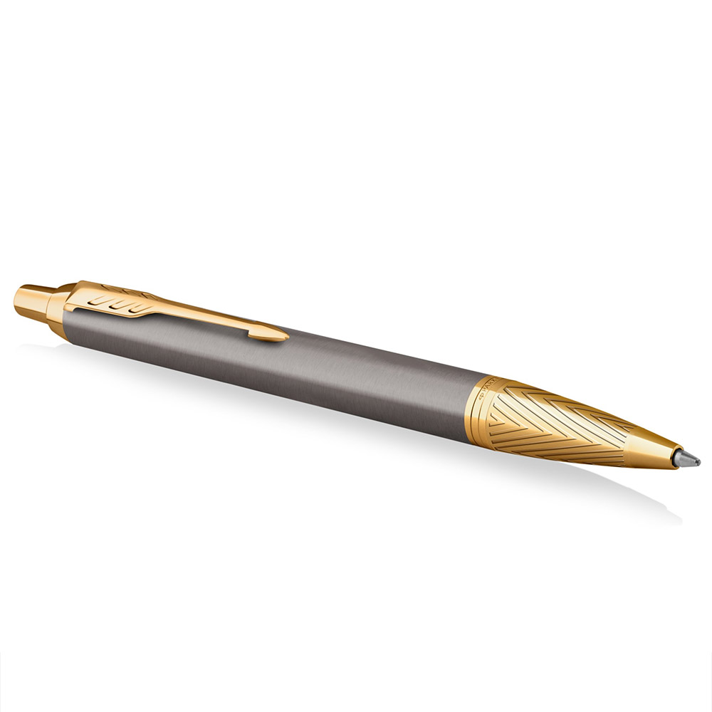 Ручка шариковая (Parker) IM Premium (Arrow GT, M, Синие чернила)_3