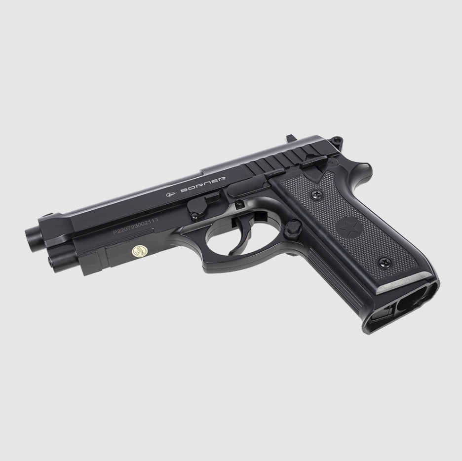 Пневматический пистолет (Borner) 92 (Beretta, 4.5мм)_3