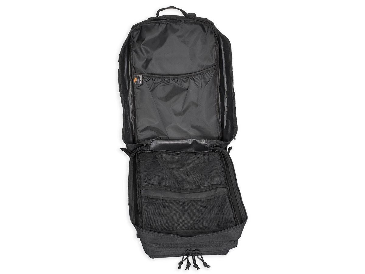 Рюкзак (ShotTime) городскойтактический Basic (Molle, 25 л, Полиэстер 900D, 45х31х15 см, Черный)5