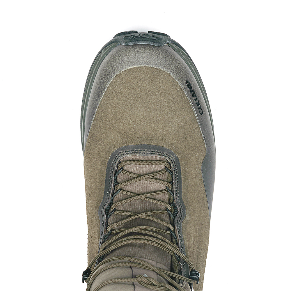 Ботинки (Elkland) 153С (MID, Олива)_4