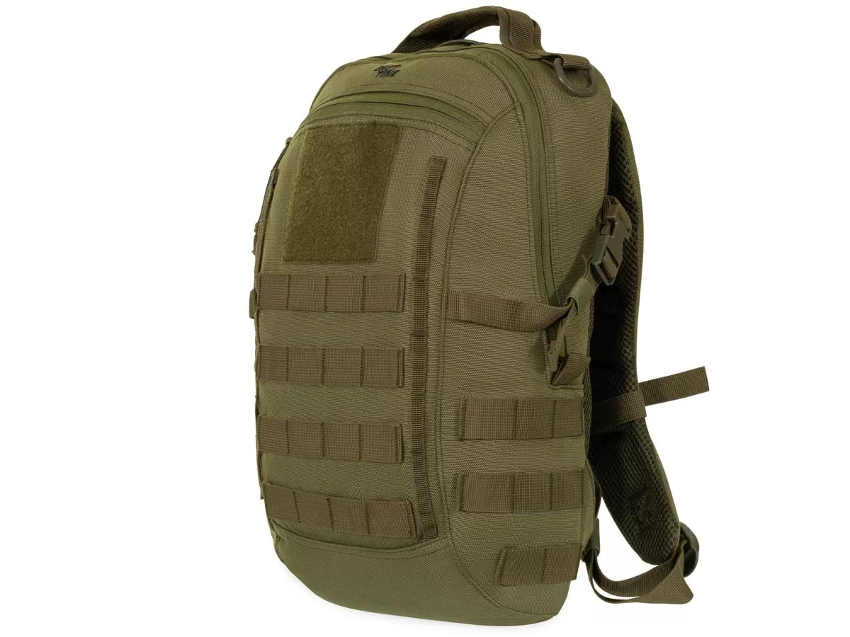 Рюкзак (ShotTime) тактический Tactical (Molle, 15 л, Полиэстер 900D, 40.5х24х13 см, Олива)