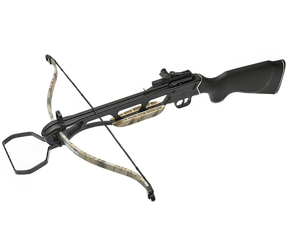 Арбалет рекурсивный (Remington) Jaeger god camo (Чёрный, камуфляж)