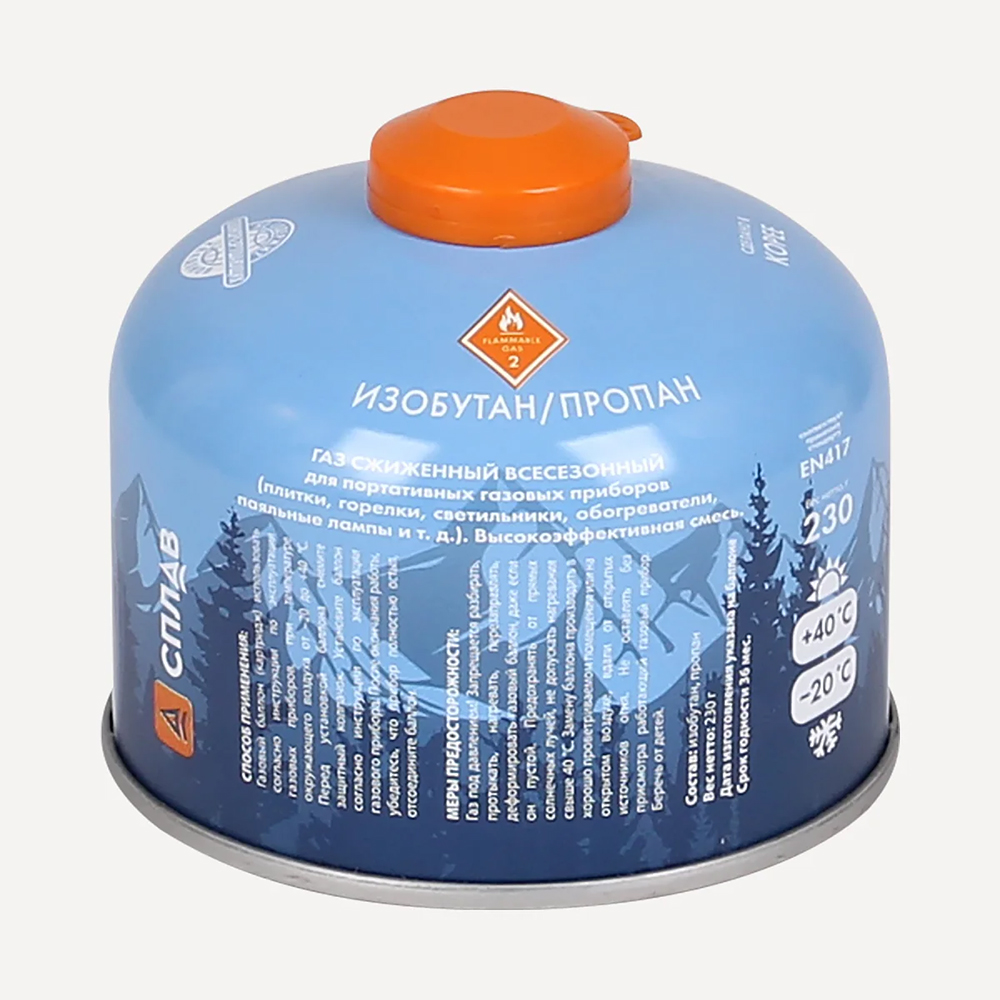 Газовый баллон (Сплав) (Резьба, 230 гр.)_3