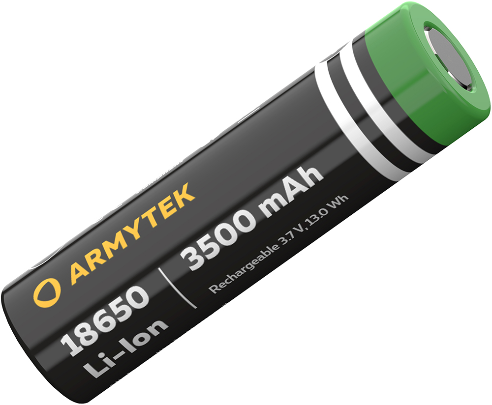 Аккумулятор (Armytek) 18650 (3500 mAh, Li-Ion, 3.7в, без защиты)