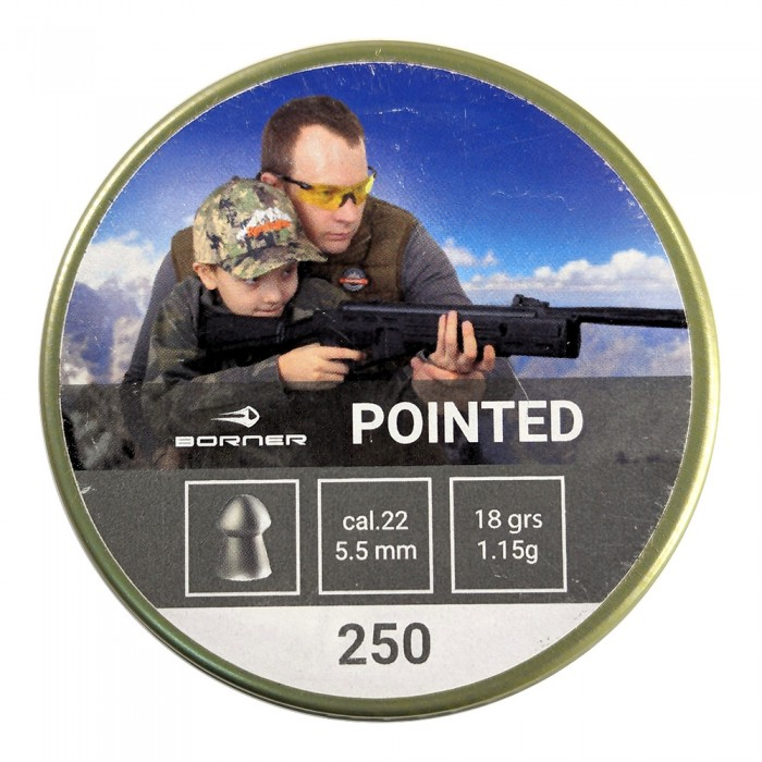 Пули (Borner) Hollow Point 5.5мм (1.5 гр., 250 штук)
