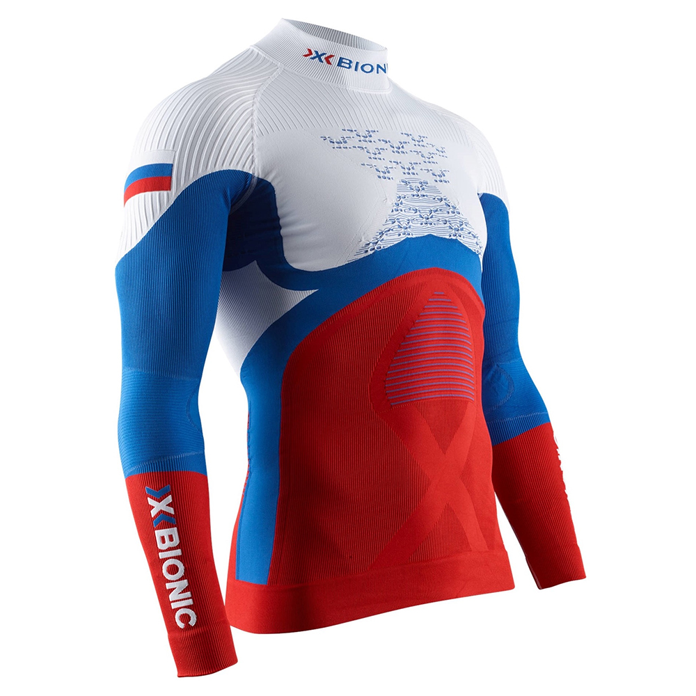Термофуфайка (X-BIONIC) ENERGY ACCUMULATOR 4.0 PATRIOT RUSSIA SHIRT LG SL MEN (Триколор)