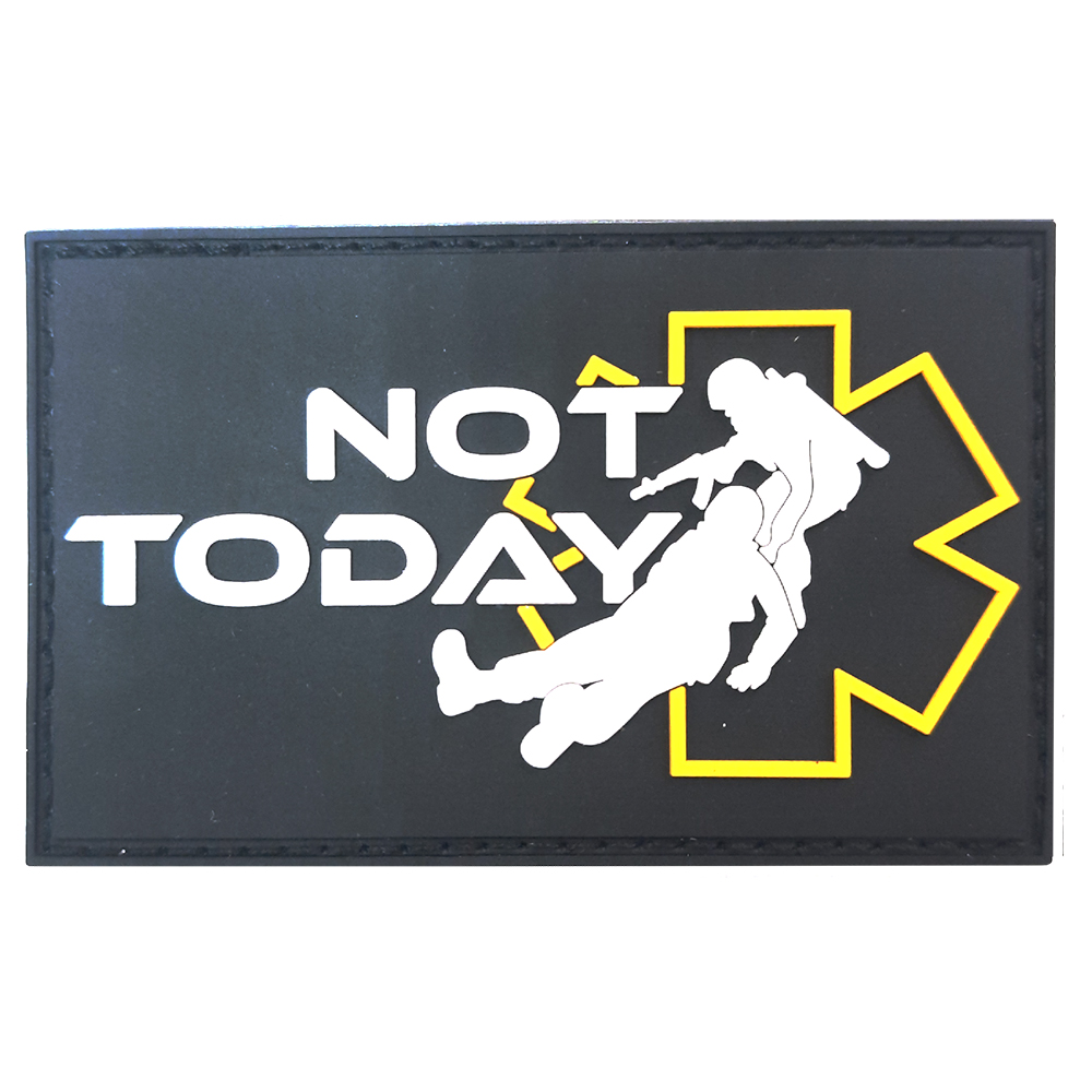 патч прямоугольный not today