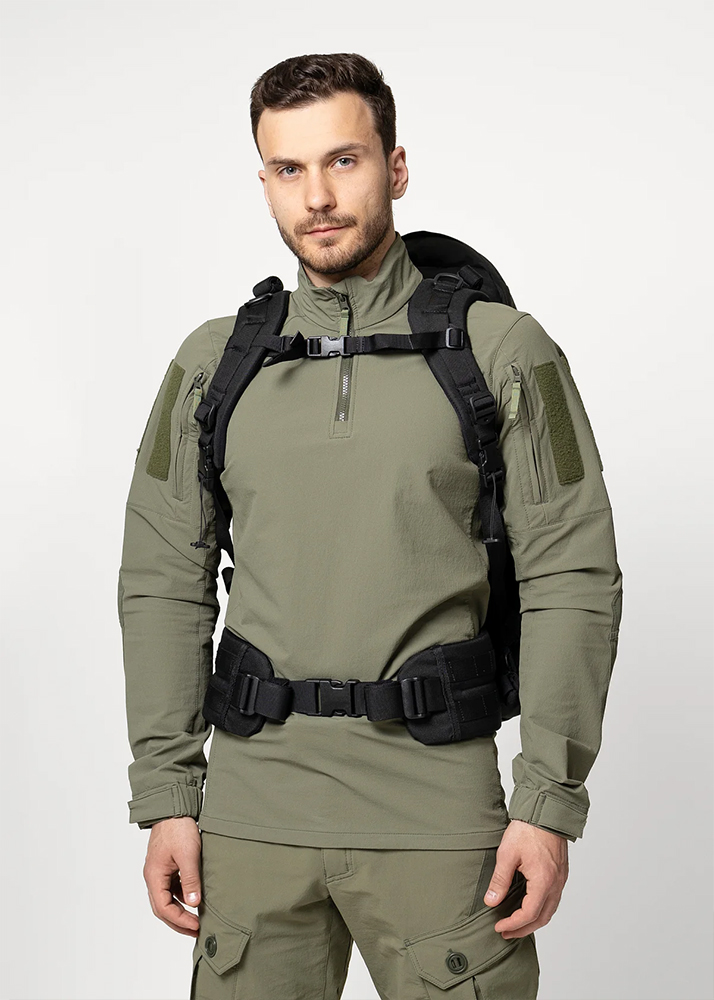 Рюкзак (Сплав) Pteryx (45 литров, Тризип, Polyester 900D, Черный)3