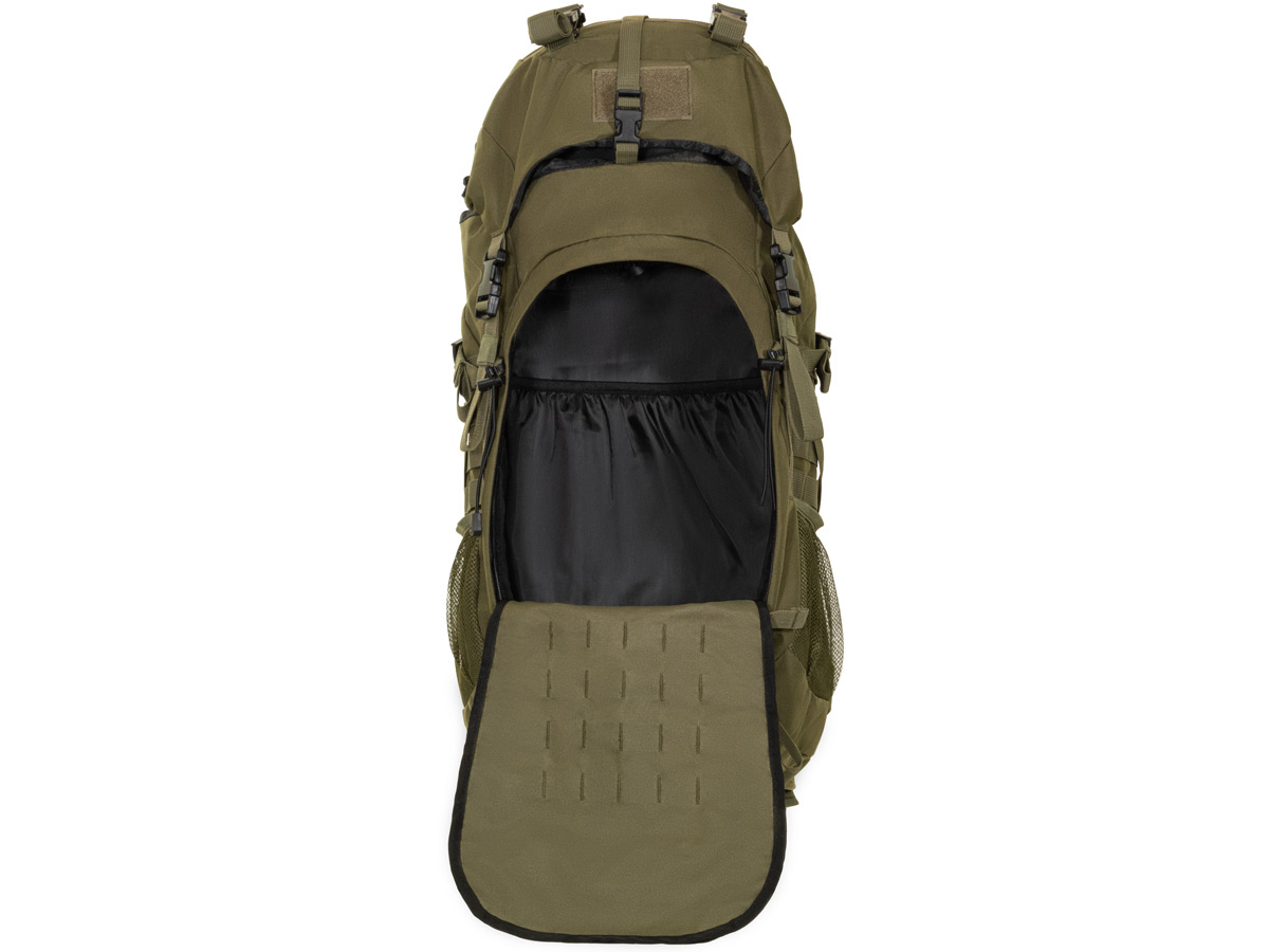 Рюкзак (ShotTime) туристический Tactical (Molle, 50 л, ПВХ 600D, 68х28х22 см, Олива)5