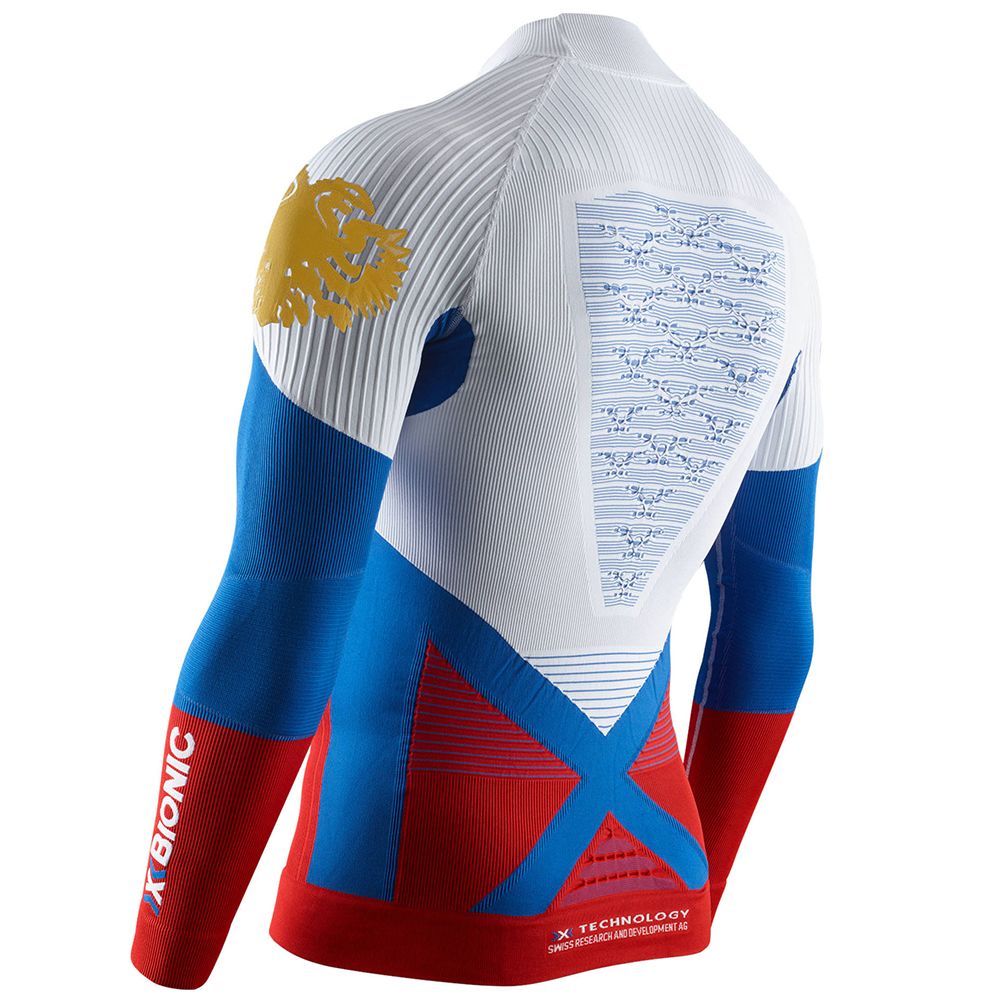 Термофуфайка (X-BIONIC) ENERGY ACCUMULATOR 4.0 PATRIOT RUSSIA SHIRT LG SL MEN (Триколор)_2