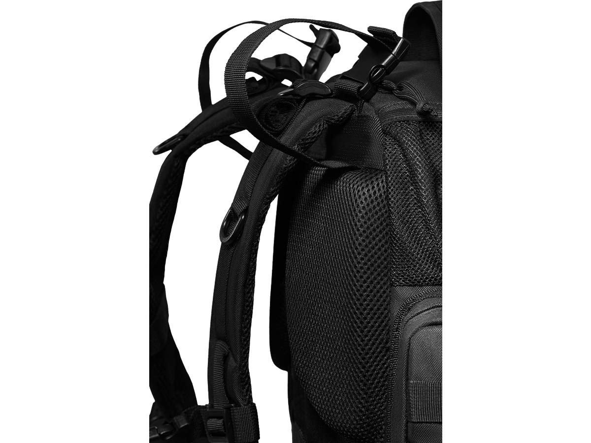 Рюкзак (ShotTime) городской тактический Tactical (Molle, 36 л, ПВХ 600D, 45х39х20 см, Черный)5
