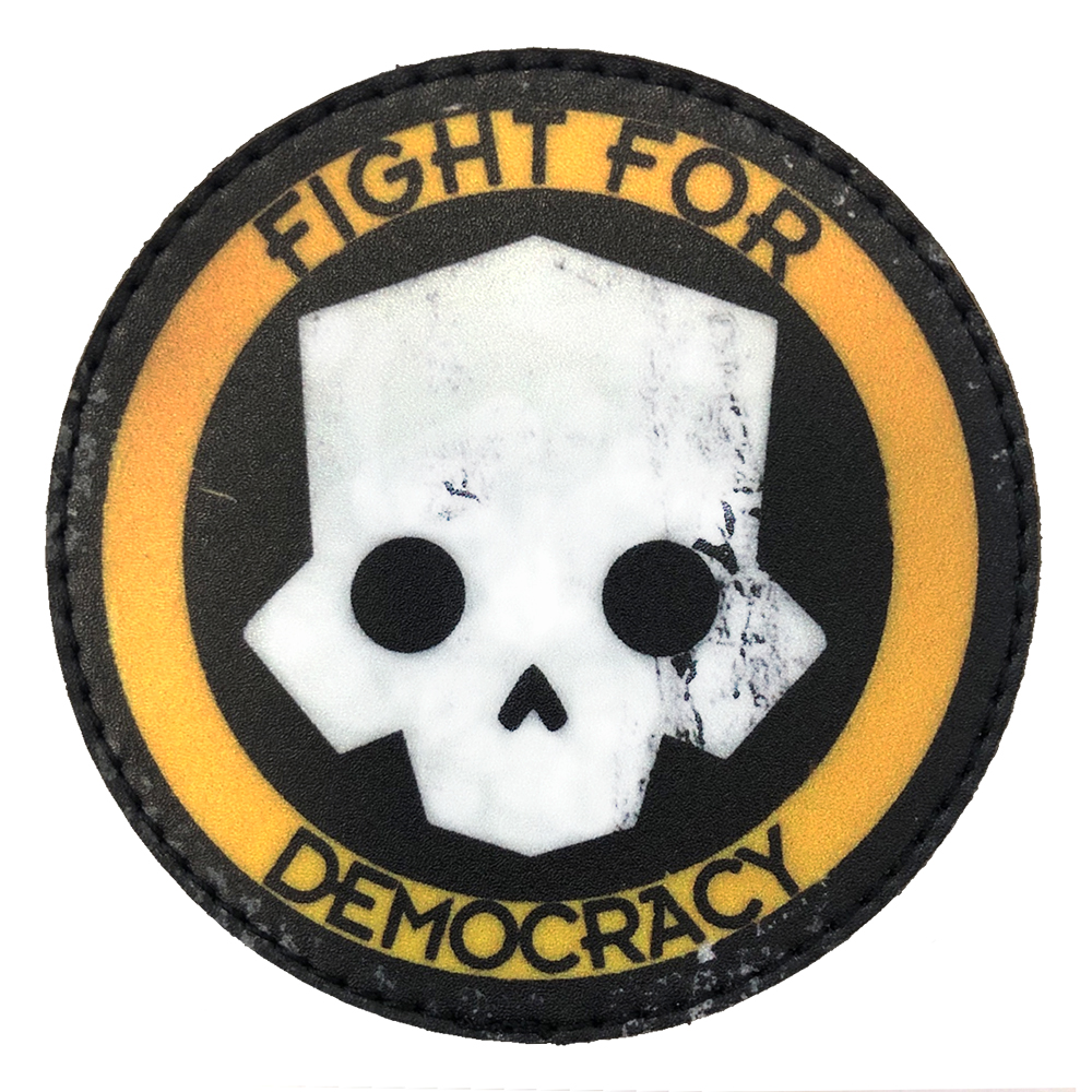 Нашивка Helldivers Fight for the democracy