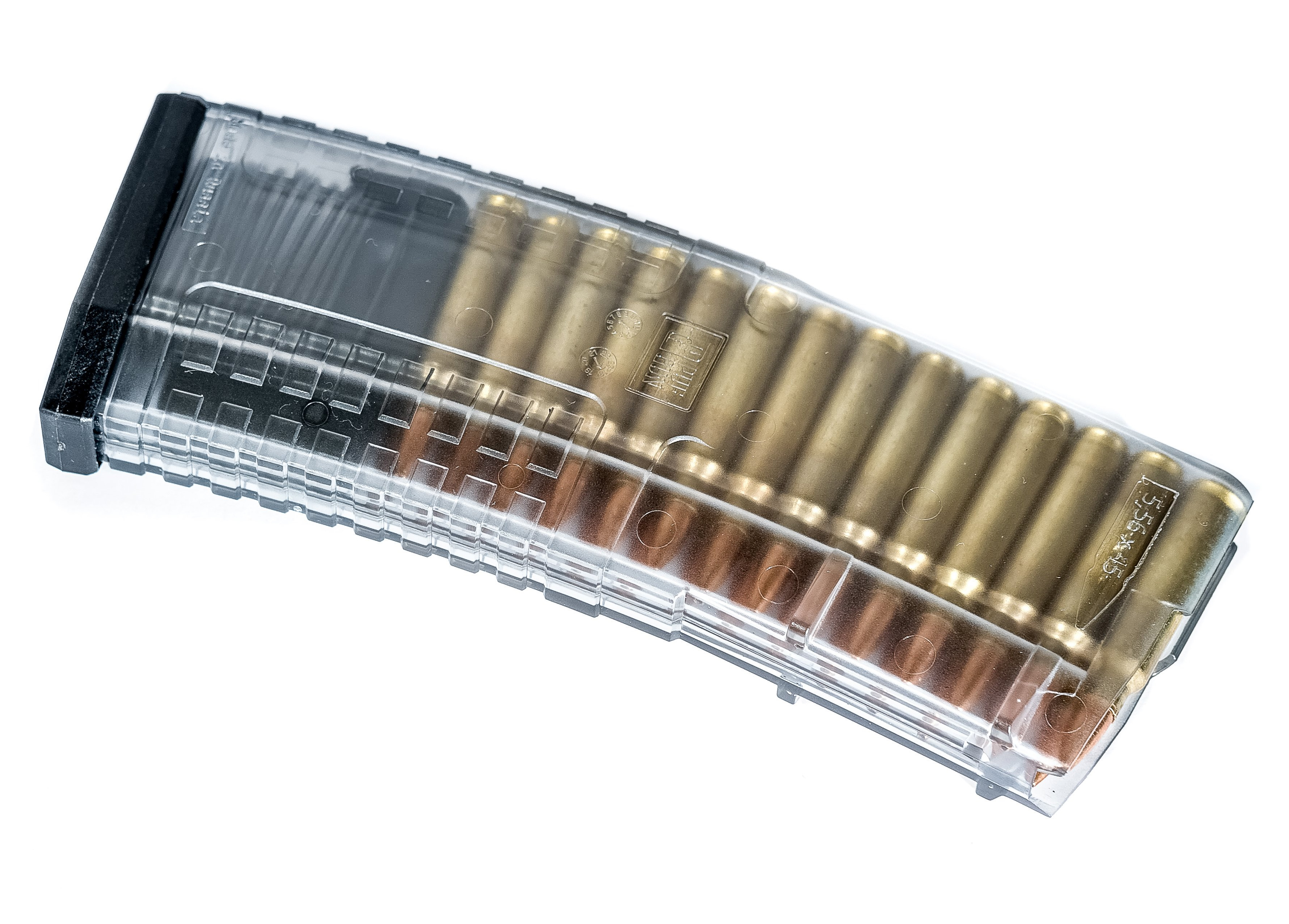 Магазин (Pufgun) AR-15 (G3, .223, 30 патронов, Прозрачный)