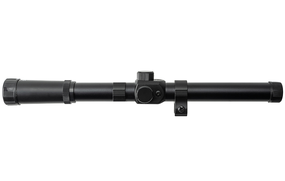 Прицел оптический (Target Optic) 4x15 (Труба 18, Крест, Кольца 11 мм)_2