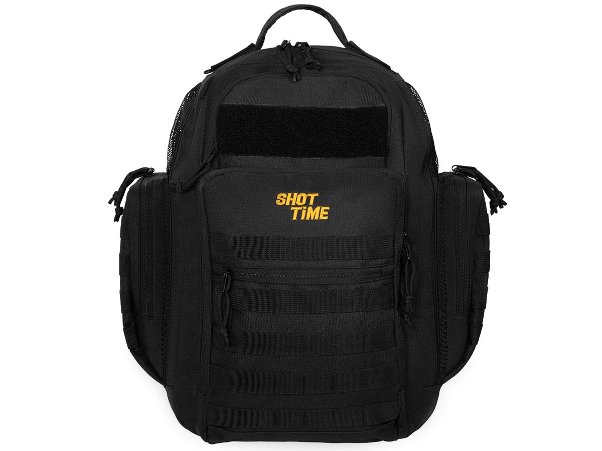 Рюкзак (ShotTime) городской тактический Tactical (Molle, 36 л, ПВХ 600D, 45х39х20 см, Черный)3