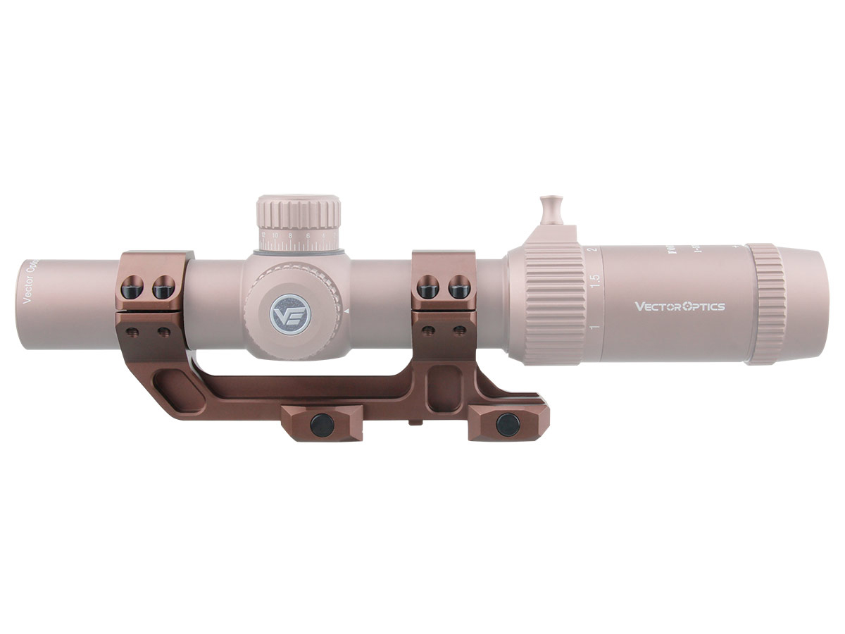 Кронштейн (Vector Optics) 1-Piece Extended Picatinny AR Mount5