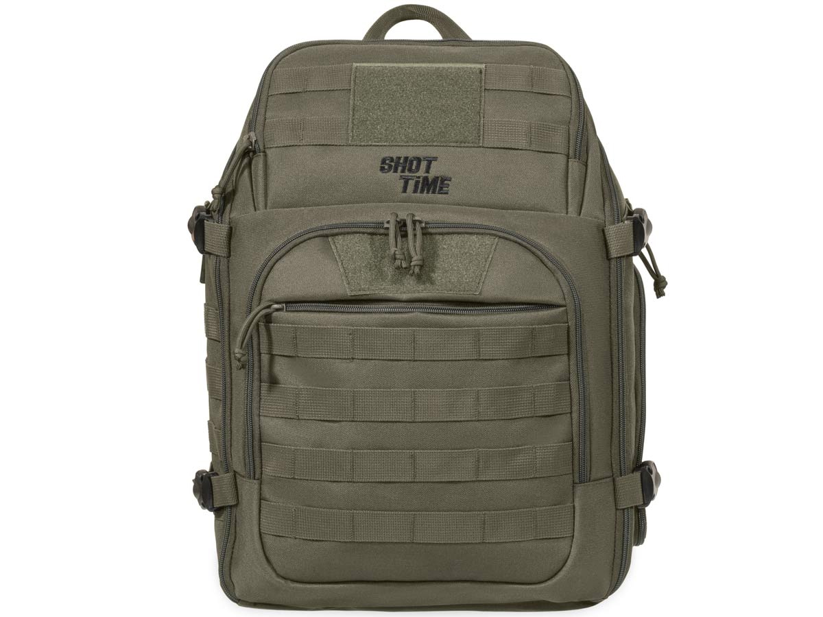 Рюкзак (ShotTime) городскойтактический Tactical (Molle, 28 л, ПВХ 600D, 48х32х20 см, Олива)3