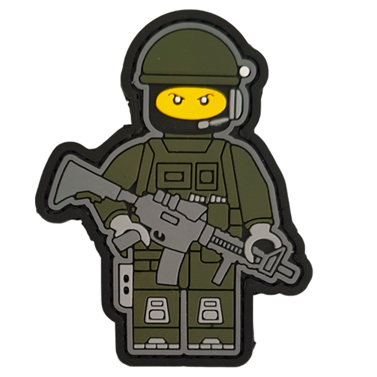 Нашивка (ZLO) LEGO Оператор с М4