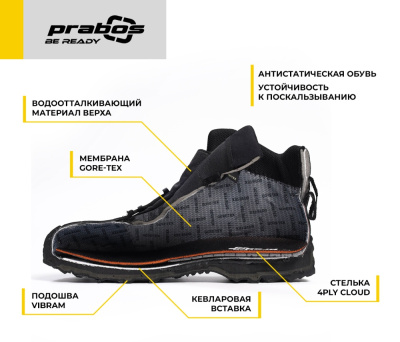 Берцы (Prabos) Shadow High GTX (HIGH, Мультикам)_6