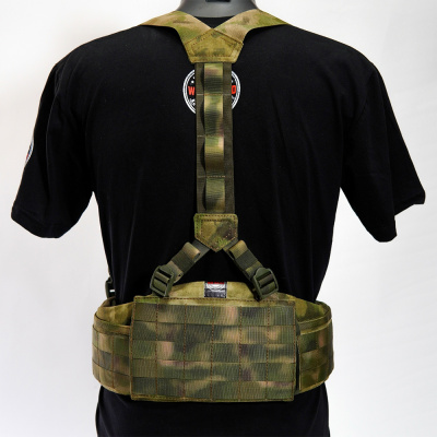 Пояс (KrossLab) боевой V-8 (Класс защиты Бр1, Molle, Мох, Размер M)4