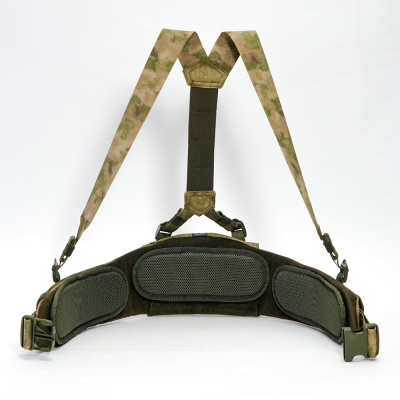 Пояс (KrossLab) боевой V-8 (Класс защиты Бр1, Molle, Мох, Размер M)2