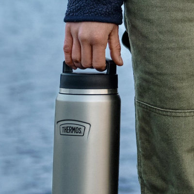 Термос (Thermos) IS-212 MS (серия Icon, 1,2 л., ТеплоХолод 1824, Сталь, 0,78 кг)_4