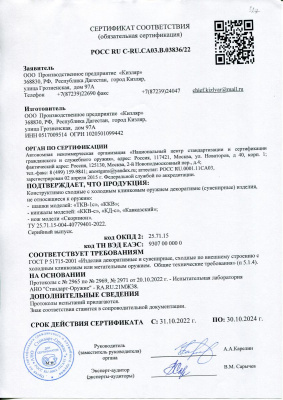Шашка (Кизляр) ККВ сувенирная_5