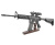 Автомат (G&G) M4A1 (CM16 Raider-L, Корпус нейлон, Weaver цевьё, 130-140мс, Чёрный)_6