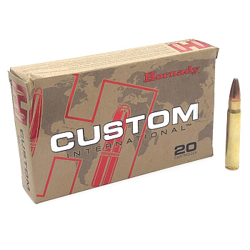Патрон 9,3х62 (HORNADY) SP CUSTOM 18,5 гр. 286GR (пачка 20 шт.)