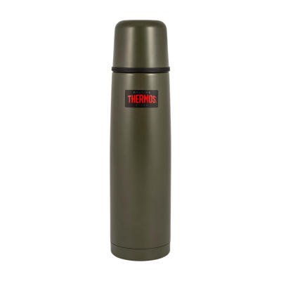 Термос (Thermos) FBB-1000 (серия FBB, 1 л., ТеплоХолод 2424, Олива, 0,52 кг)