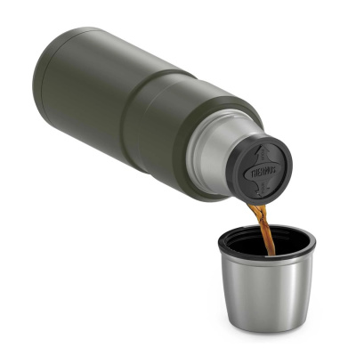 Термос (Thermos) SK-2000 AG (серия King, 0,47 л., ТеплоХолод 1224, Олива, 0,36 кг)_3