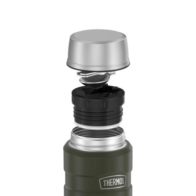 Термос (Thermos) SK-3021 AG для еды (серия King, 0,71 л., ТеплоХолод 1424, Олива, 0,4 кг)_4