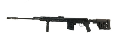 Приклад (DLG Tactical) снайперский регулируемый (Mil-Spec, 20.5х7.5х13.3 см, 715 г. Черный)_5