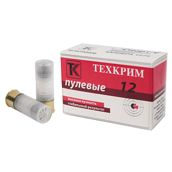 Патрон 12x70 (ТехКрим) пуля Спорт-С 27,5 гр. (пачка 10 шт.)