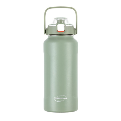 Термос (Thermocafe) TCSB-1200HR (1,2 л, ТеплоХолод 1020, Зеленый, 0,53 кг)