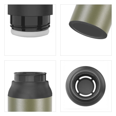 Термокружка (Thermocafe) TCSB-800SY (0,8 л, ТеплоХолод 1224, Олива, 0,38 кг)_3