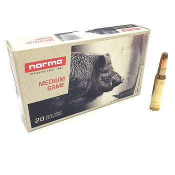 Патрон .308 Win (Norma) пуля Alaska, 11,7 гр., латунная оболочка, латунная гильза (пачка 20 шт.) 1