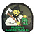 Нашивка "Russian Zombie Hunter" (ПВХ/PVC, Олива) в магазине Guns Market