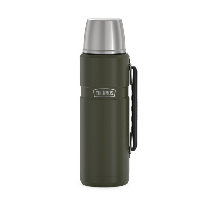 Термос (Thermos) SK-2010 AG (серия King, 1,2 л., ТеплоХолод 2424, Олива, 0,69 кг)