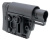 Приклад (DLG Tactical) снайперский регулируемый (Mil-Spec, 20.5х7.5х13.3 см, 715 г. Черный)